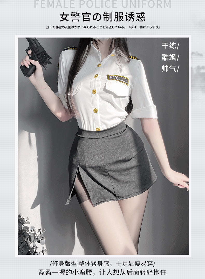 Policewoman uniform Lingerie Set