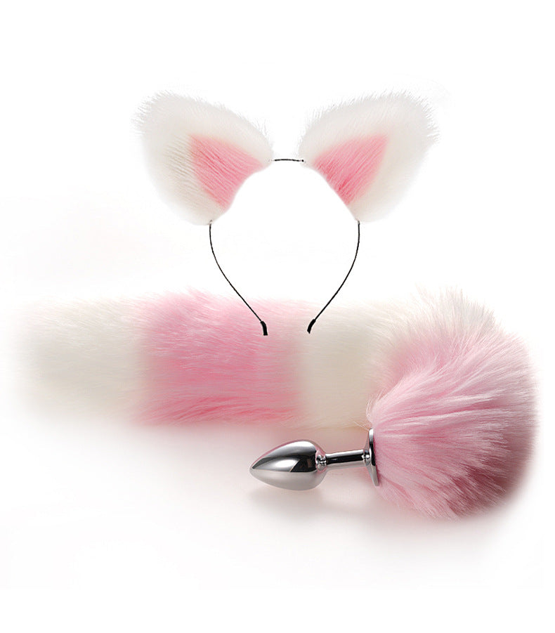 Fox tail Anal Plugs Artificial Tail