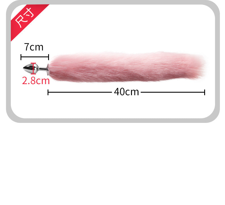 Fox tail Anal Plugs Artificial Tail