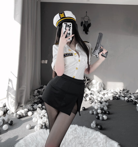 Policewoman uniform Lingerie Set