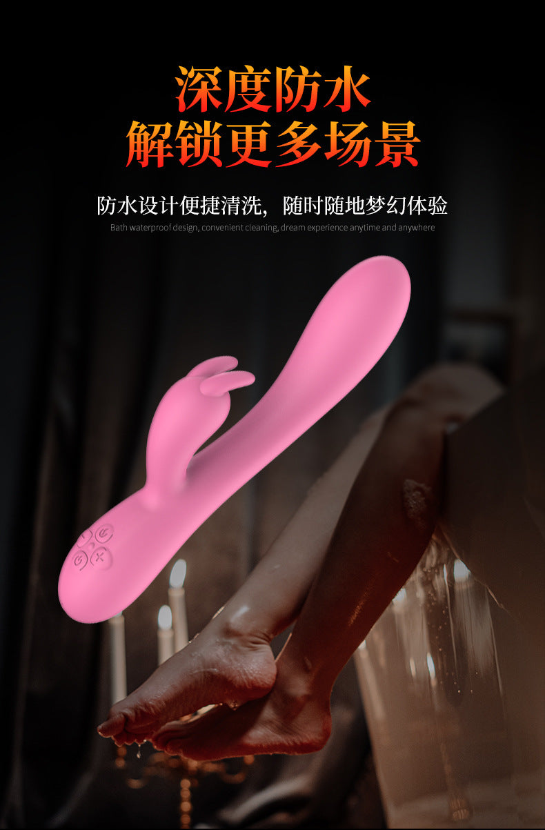 Vasini Double-headed Rabbit Heating Vibrators