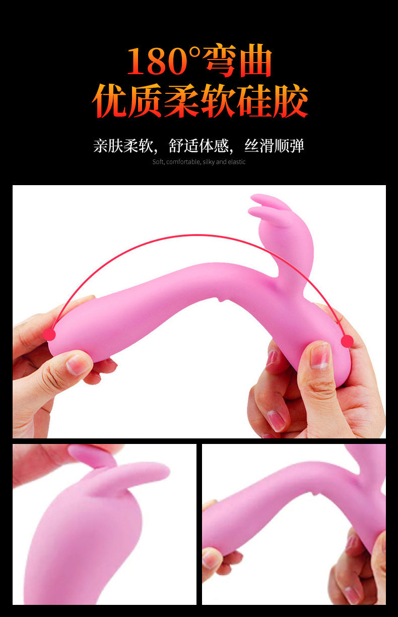 Vasini Double-headed Rabbit Heating Vibrators