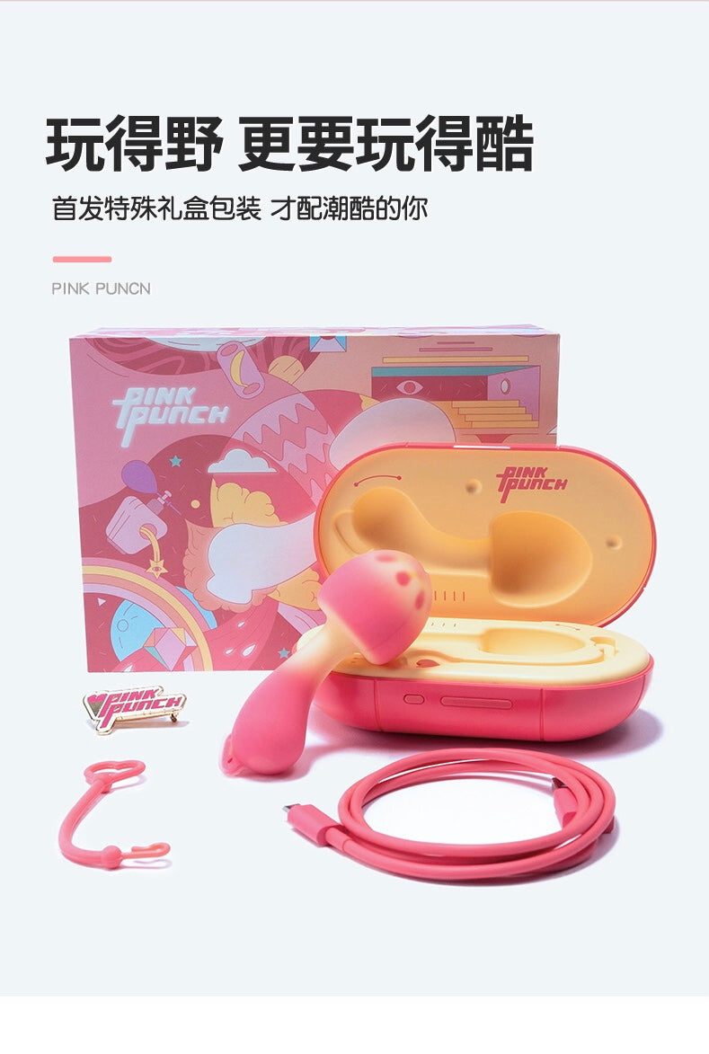 PINKPUNCH Mushroom Vibrator APP Remote Vibration